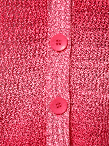 Rabe Strickjacke in Pink