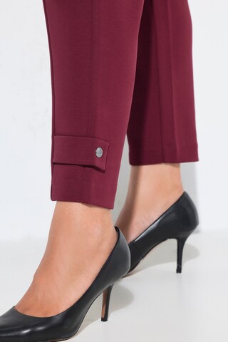 Ulla Popken Tapered Broek in Rood