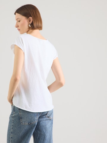 Hailys - Camisa 'Sv44enja' em branco