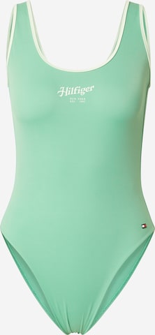 zaļš Tommy Hilfiger Underwear T-krekla Peldkostīms: no priekšpuses