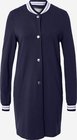 Amber & June Between-seasons coat in Navy / Light grey / White, Item view
