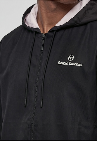 Sergio Tacchini Sportovní bunda 'Riccia' – černá