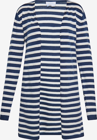 Cardigan usha BLUE LABEL en bleu : devant