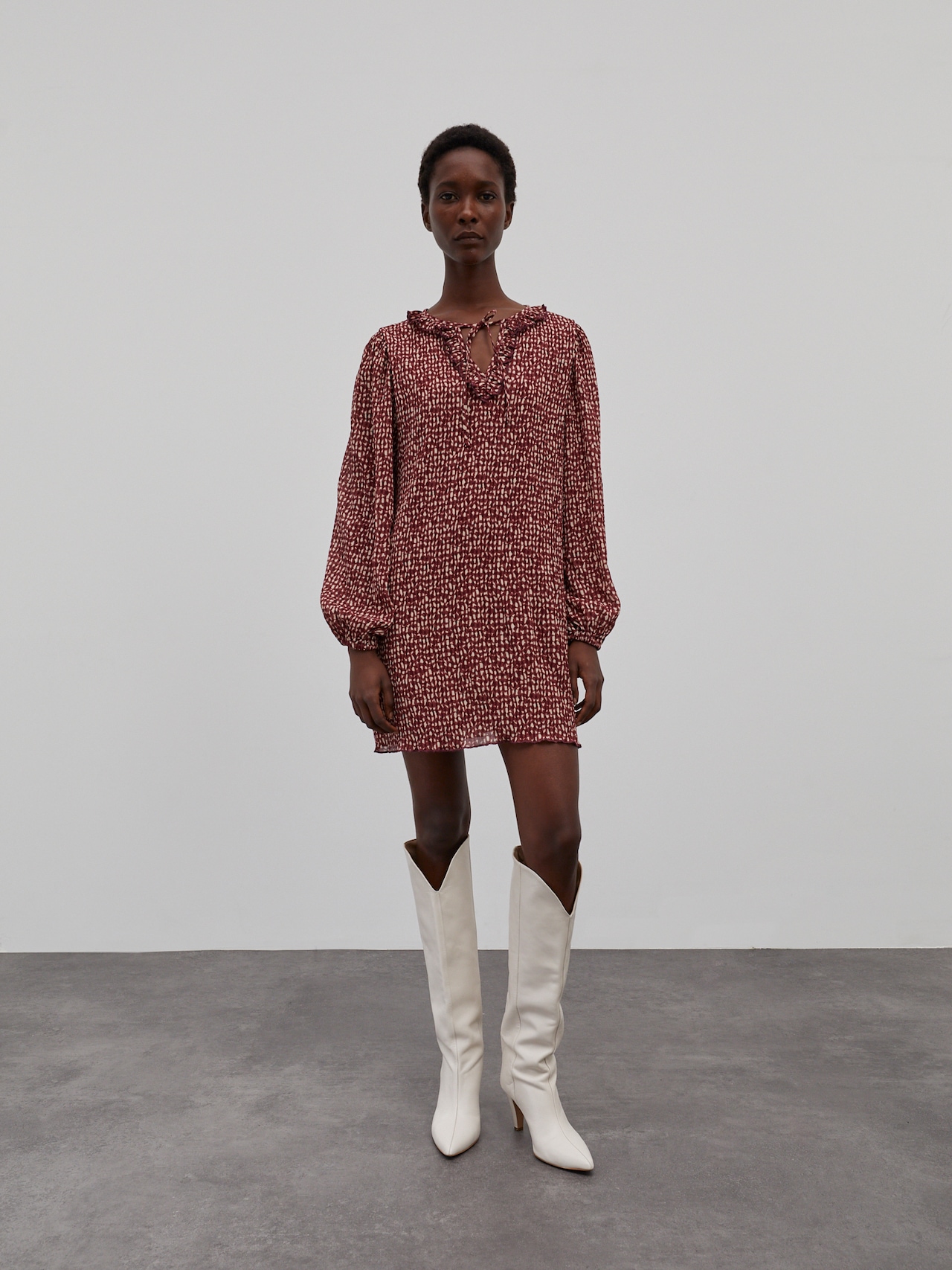 EDITED Producten Jurk 'Adeline' Gemengde kleuren