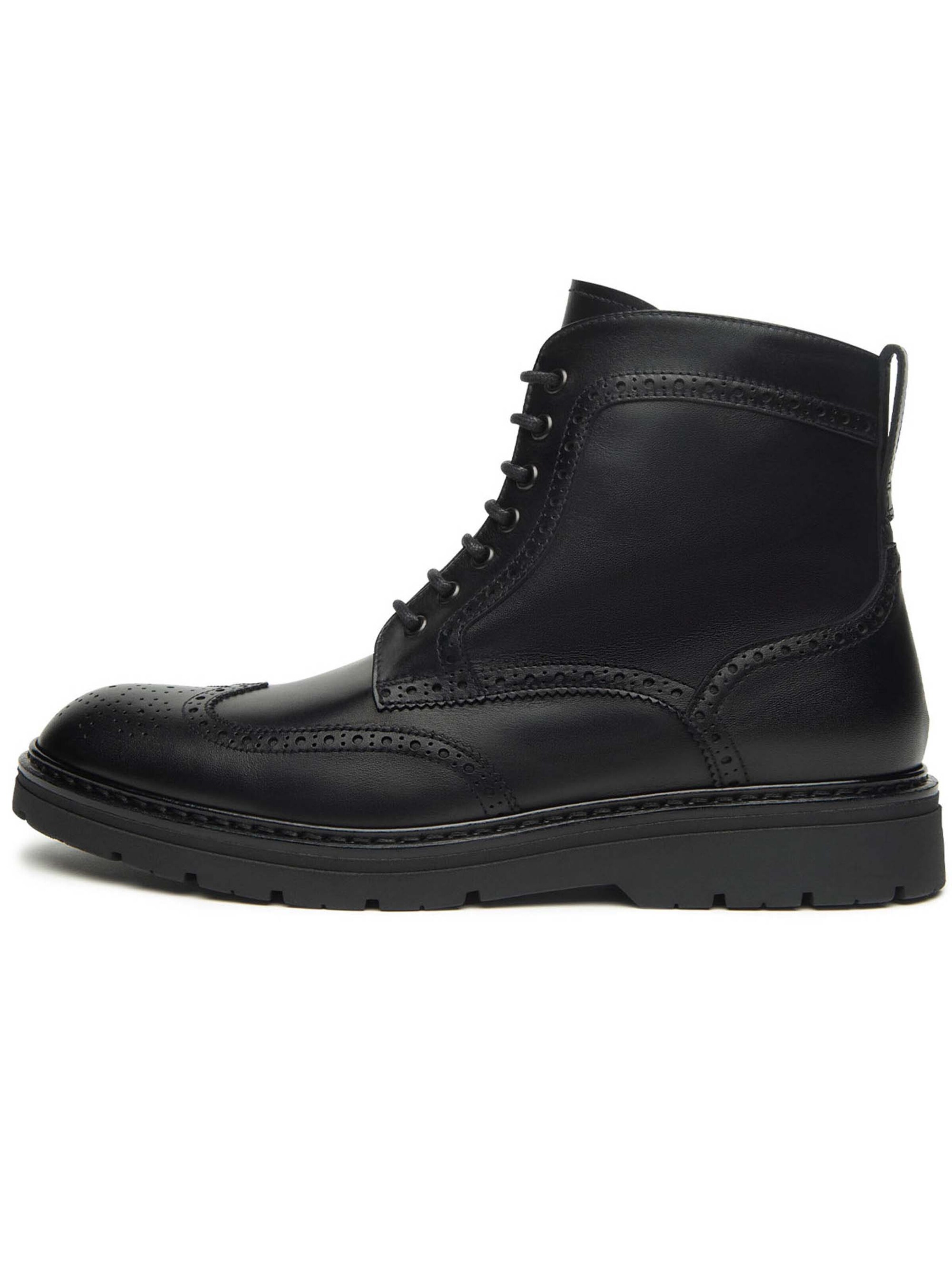 Nero Giardini Lace-up boots in Black: front