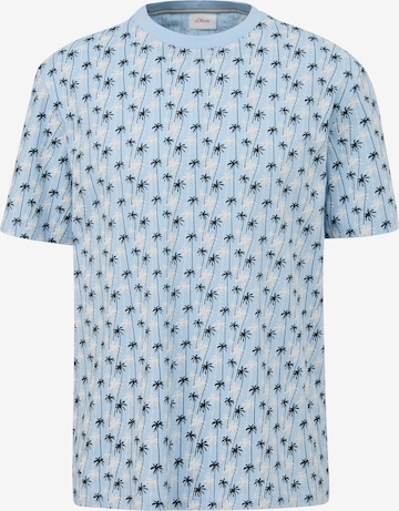 s.Oliver Shirt in Blue: front