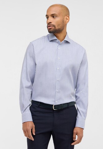 ETERNA Regular fit Business shirt in Blue: front