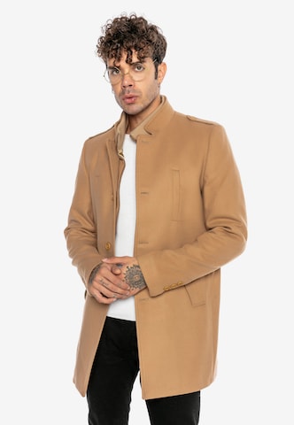 Redbridge Between-Seasons Coat 'Coventry' in Brown: front