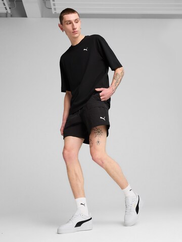 PUMA Loose fit Cargo trousers 'WARDROBE ESS' in Black