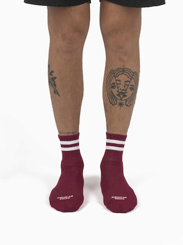 American Socks - Calcetines invisibles en rojo