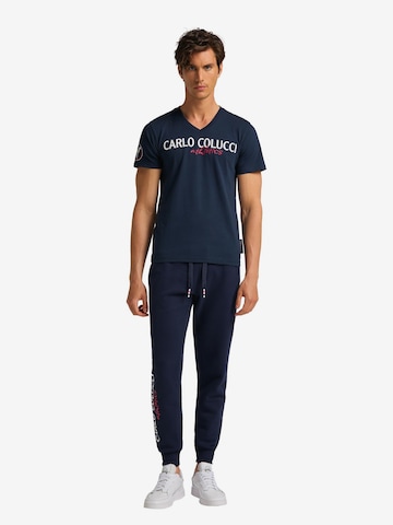 Carlo Colucci Shirt 'Conte' in Blauw