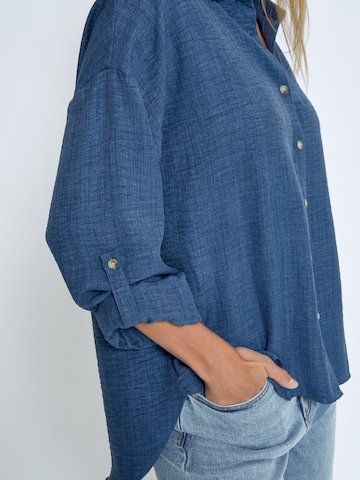 Peppercorn Blouse 'Gaby' in Blauw
