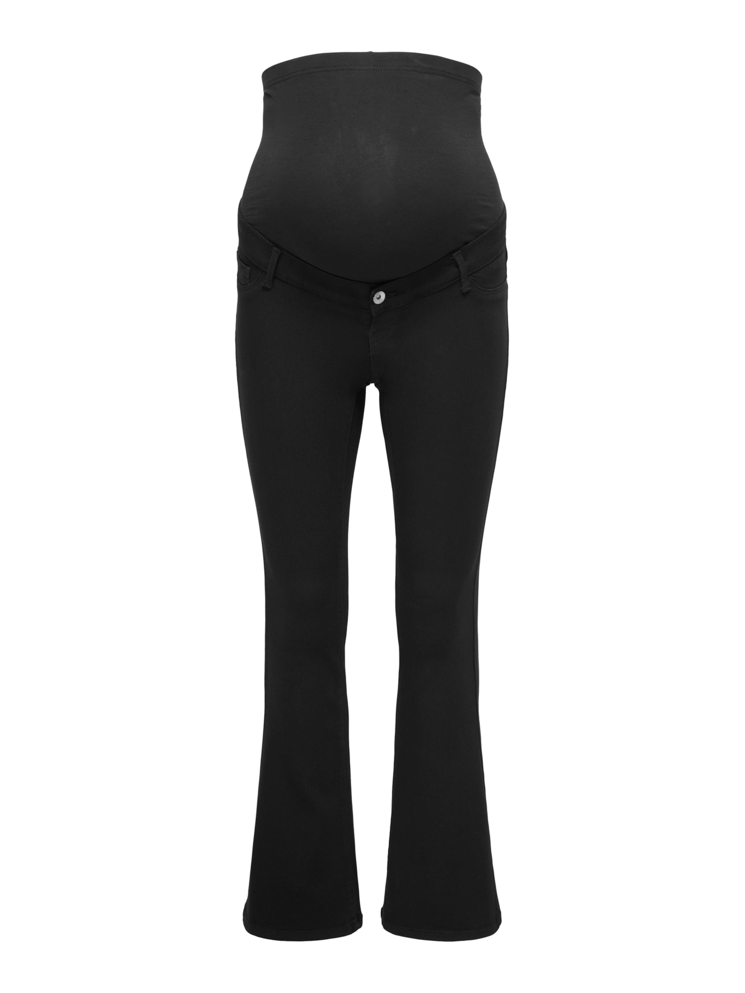 évasé Jean 'OLMRain' Only Maternity en noir