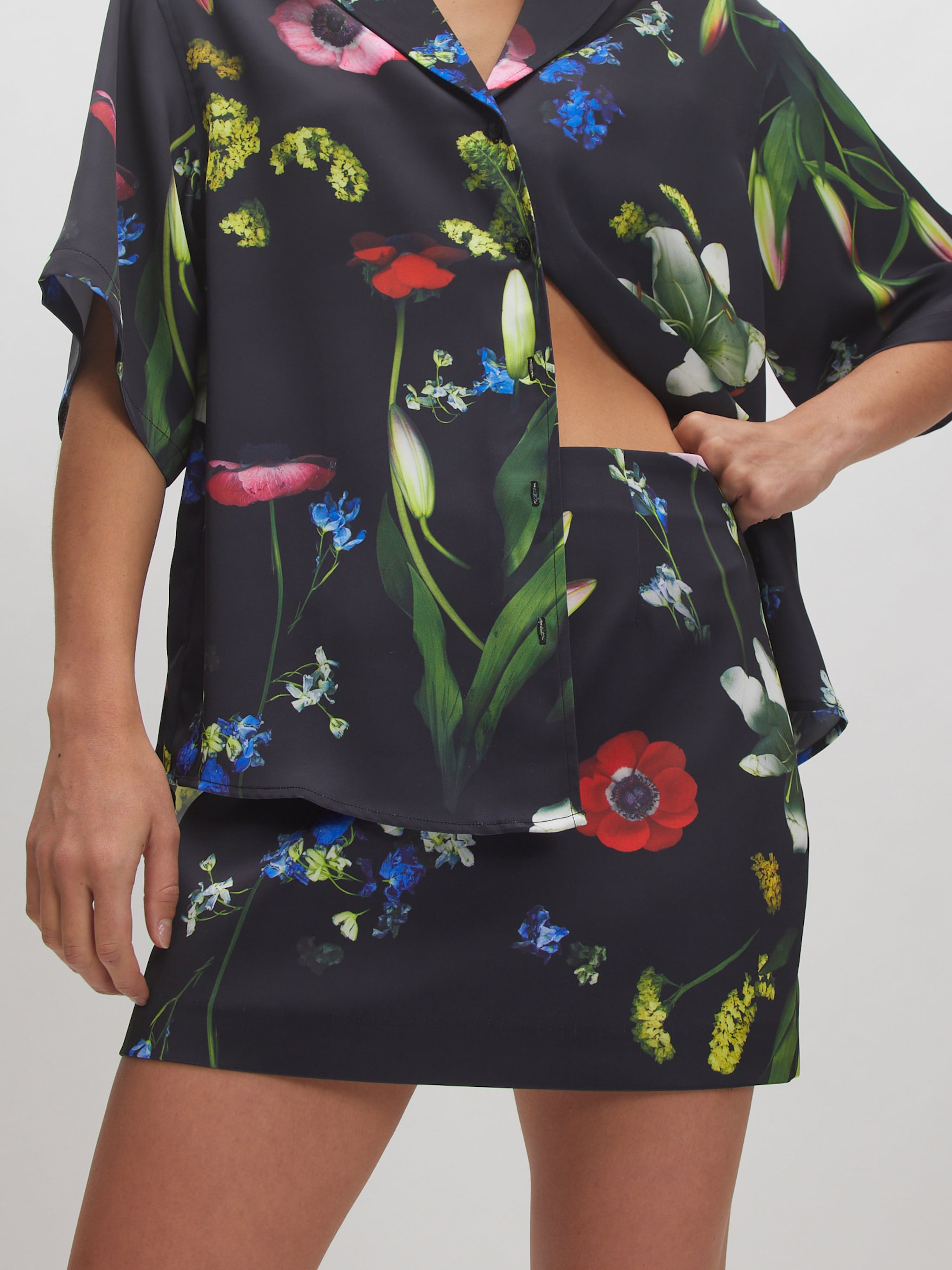 EDITED Producten Rok 'Mattea' Gemengde kleuren