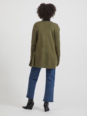 VILA Knit Cardigan 'Ril' in Green