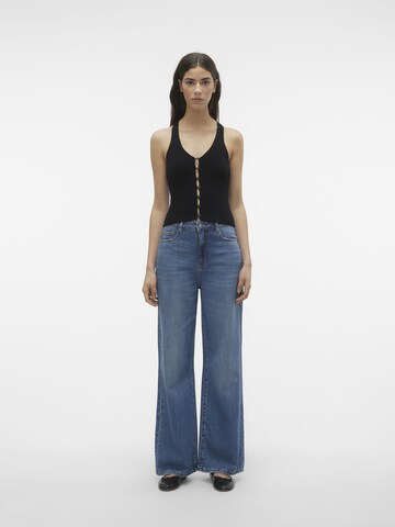 VERO MODA Wide Leg Jeans 'KATHY' i blå