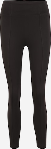 Vero Moda Petite Skinny Leggings 'Bama' in Zwart: voorkant