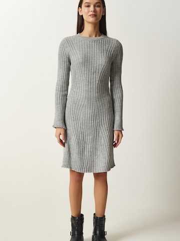 Happiness İstanbul Knit dress in Grey