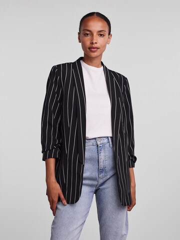Blazer 'PCBOSS' di PIECES in nero: frontale