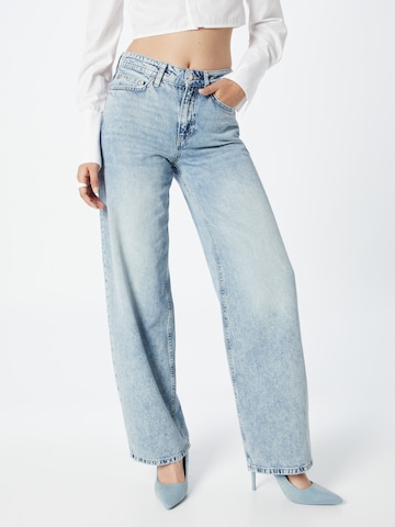 DRYKORN Wide leg Jeans 'MEDLEY' i blå: framsida