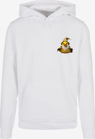 F4NT4STIC Sweatshirt 'Rubber Duck' in Weiß: Vorderseite