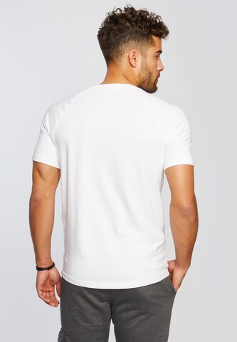 Leif Nelson Gym T-Shirt Rundhals in Weiß