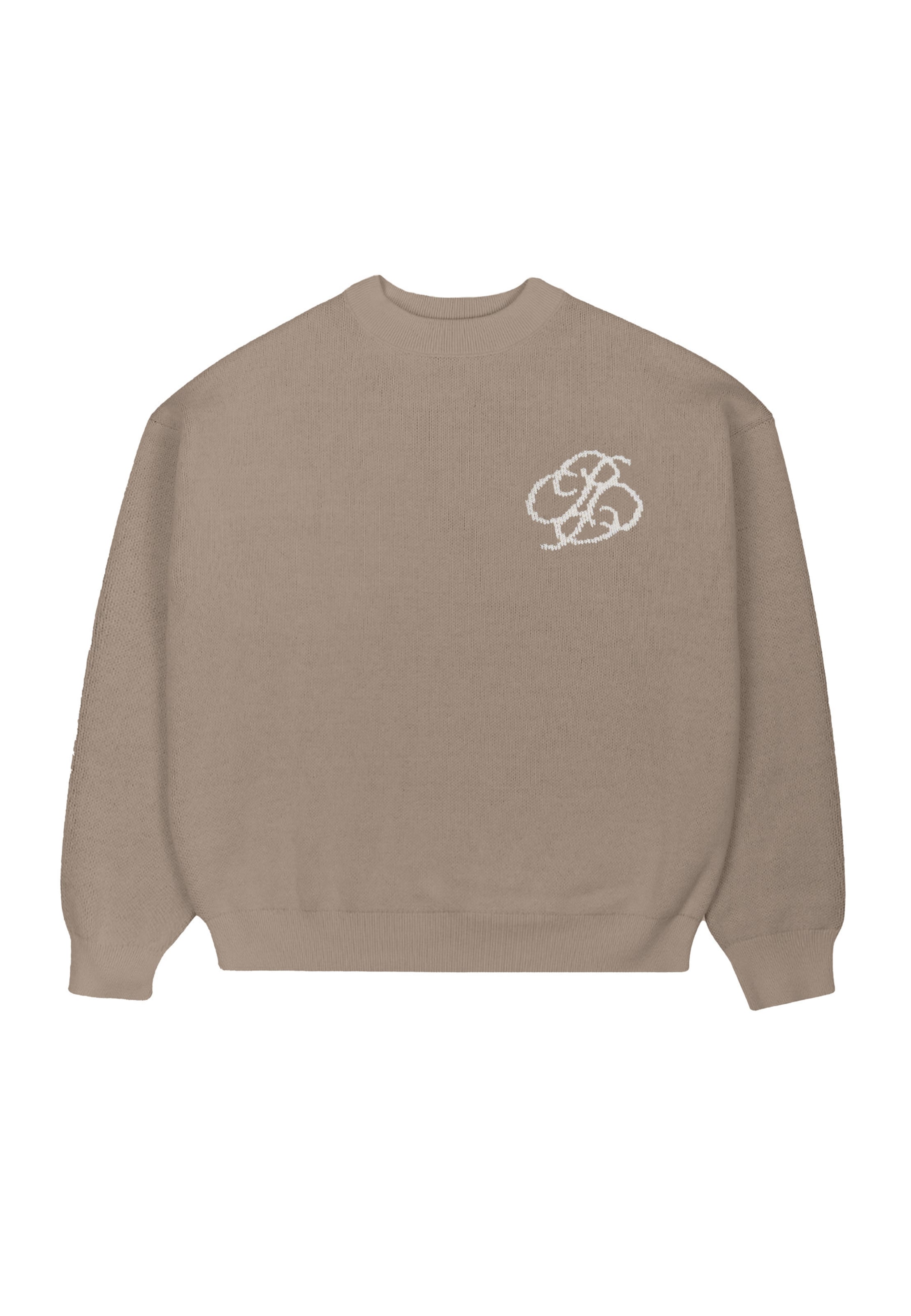 Pull-over 'Academy' Prohibited en gris : devant