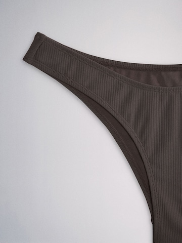 The Set Bikini hlačke | rjava barva