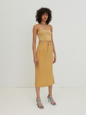 EDITED - Top 'Josephine' en amarillo