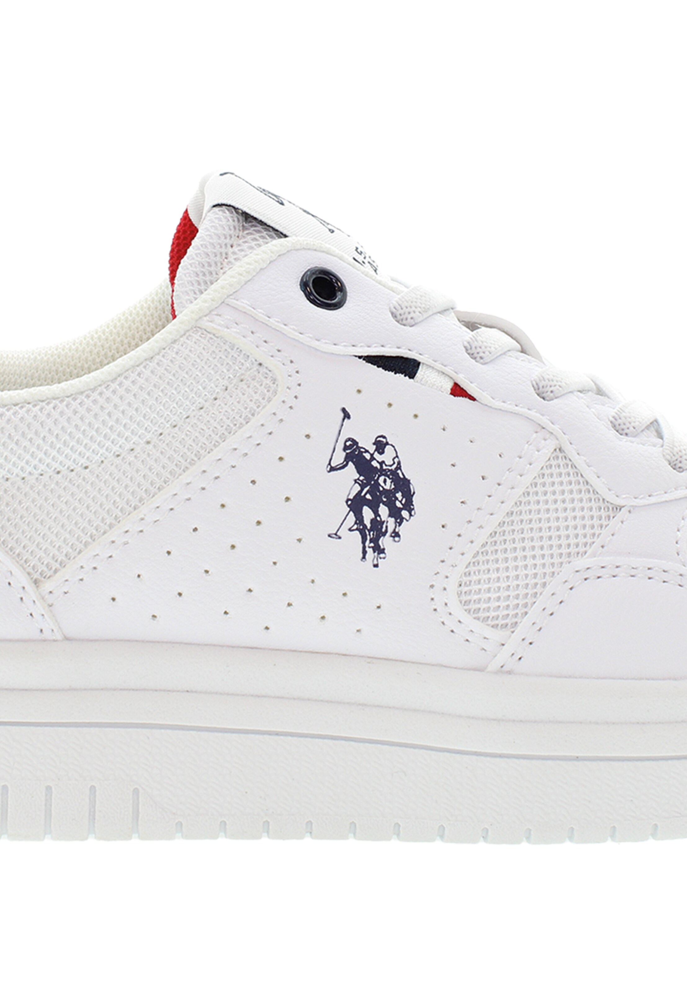 U.S. POLO ASSN. Trainers 'DENNY004K/5Y9' in White