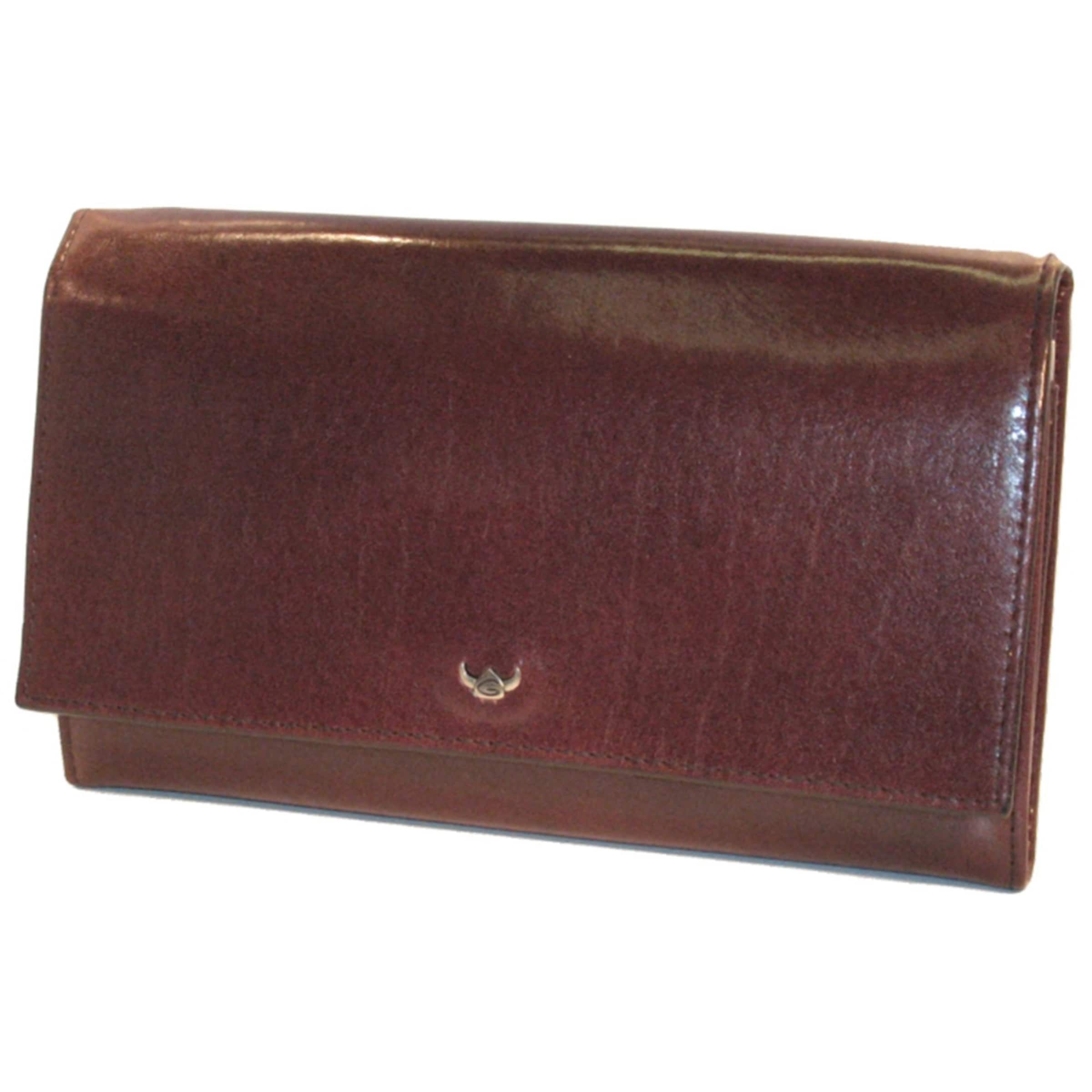 GOLDEN HEAD Wallet 'Colorado' in Brown: front