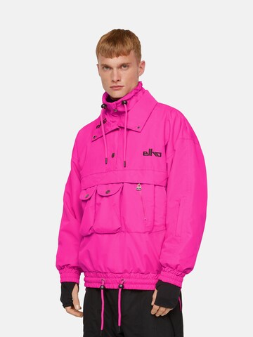 Veste outdoor 'Kandaha 89' elho en rose : devant