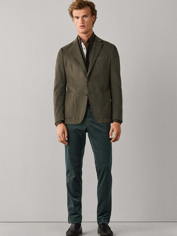 Hackett London Regular Fit Sakko in Grün