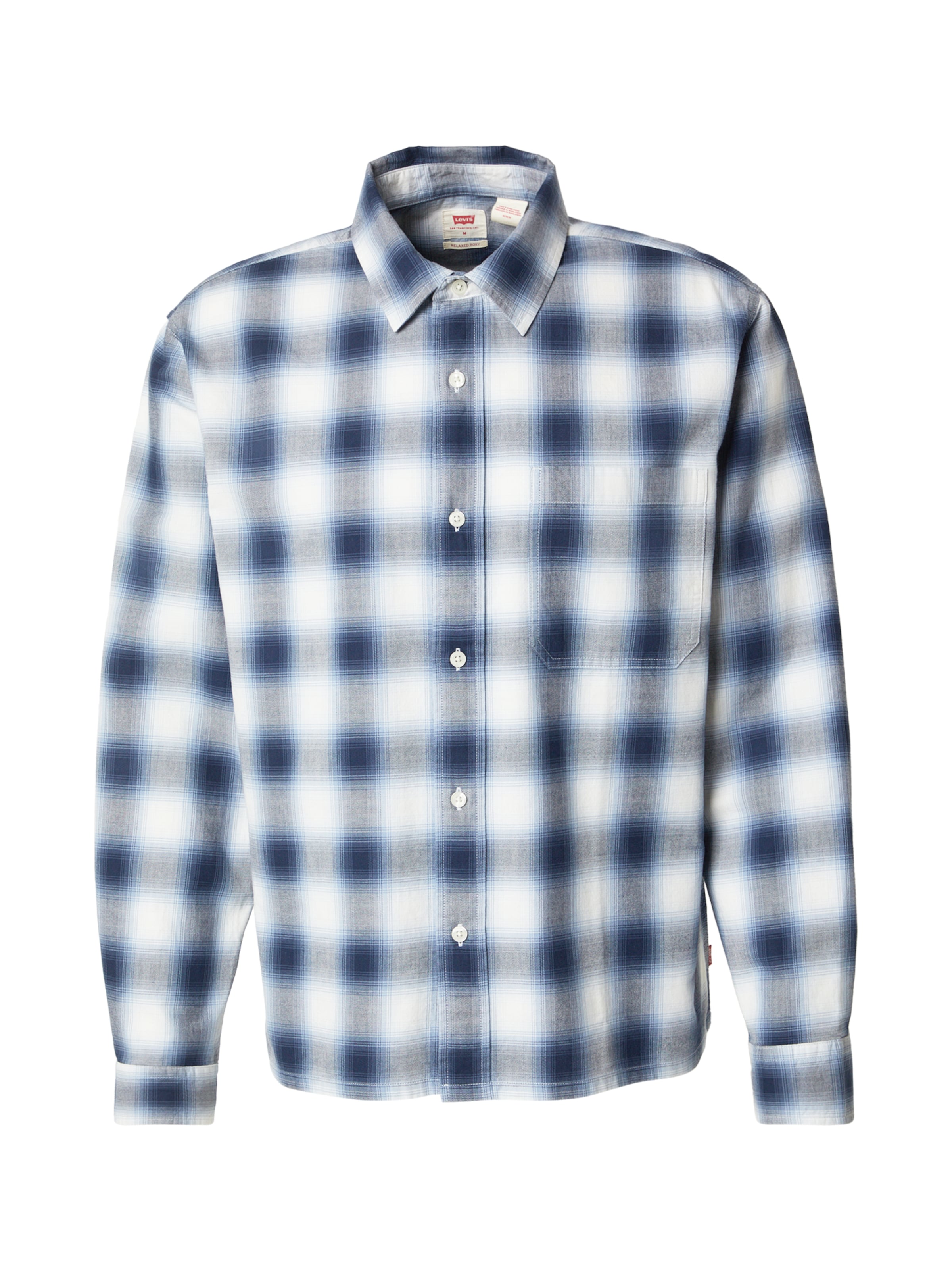LEVI'S ® - Ajuste regular Camisa en azul: frente