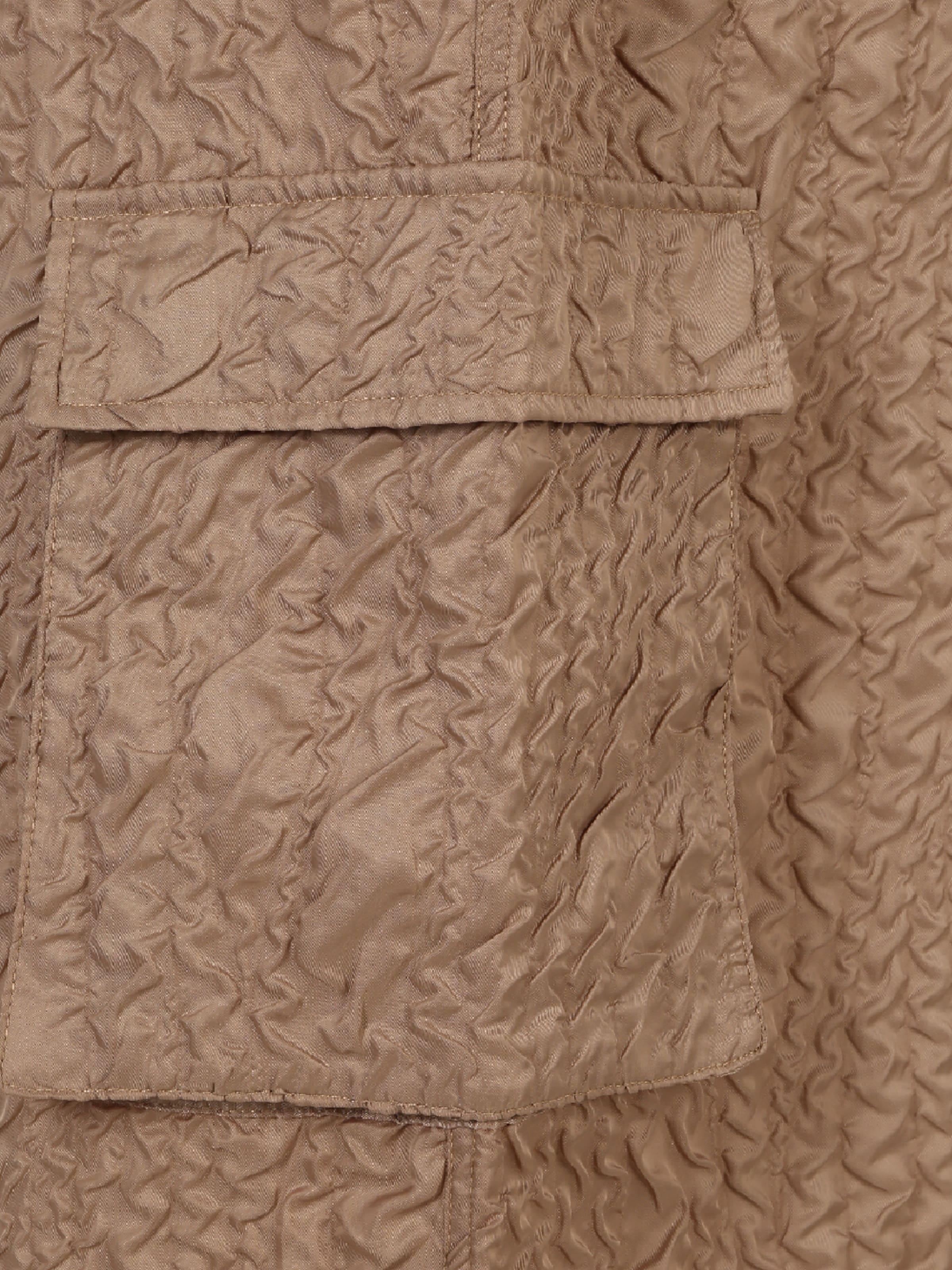 The Ragged Priest Szeroka nogawka Bojówki w kolorze beżowy