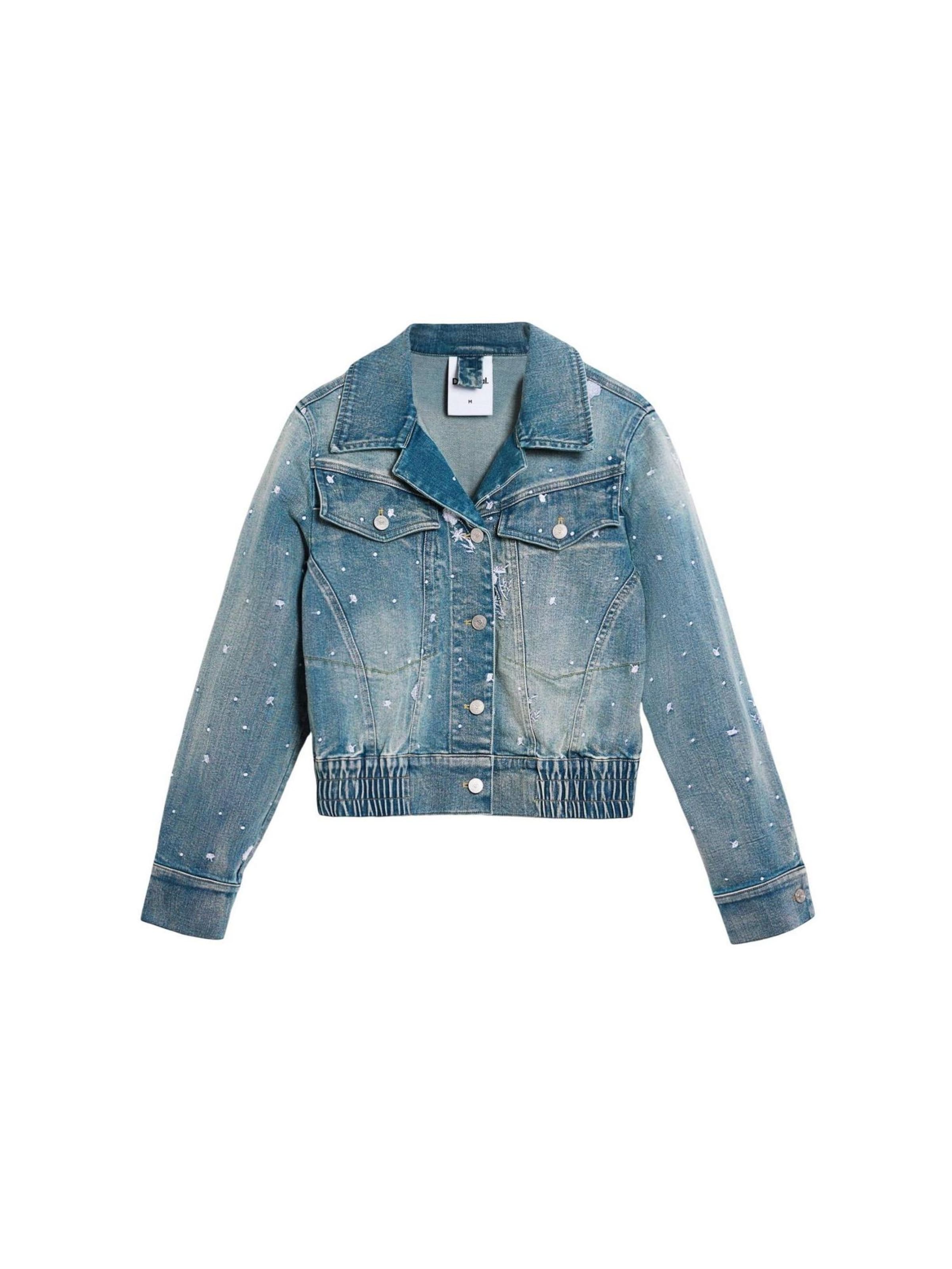 Desigual Tussenjas 'CHAQ_PONY' in Blauw: voorkant