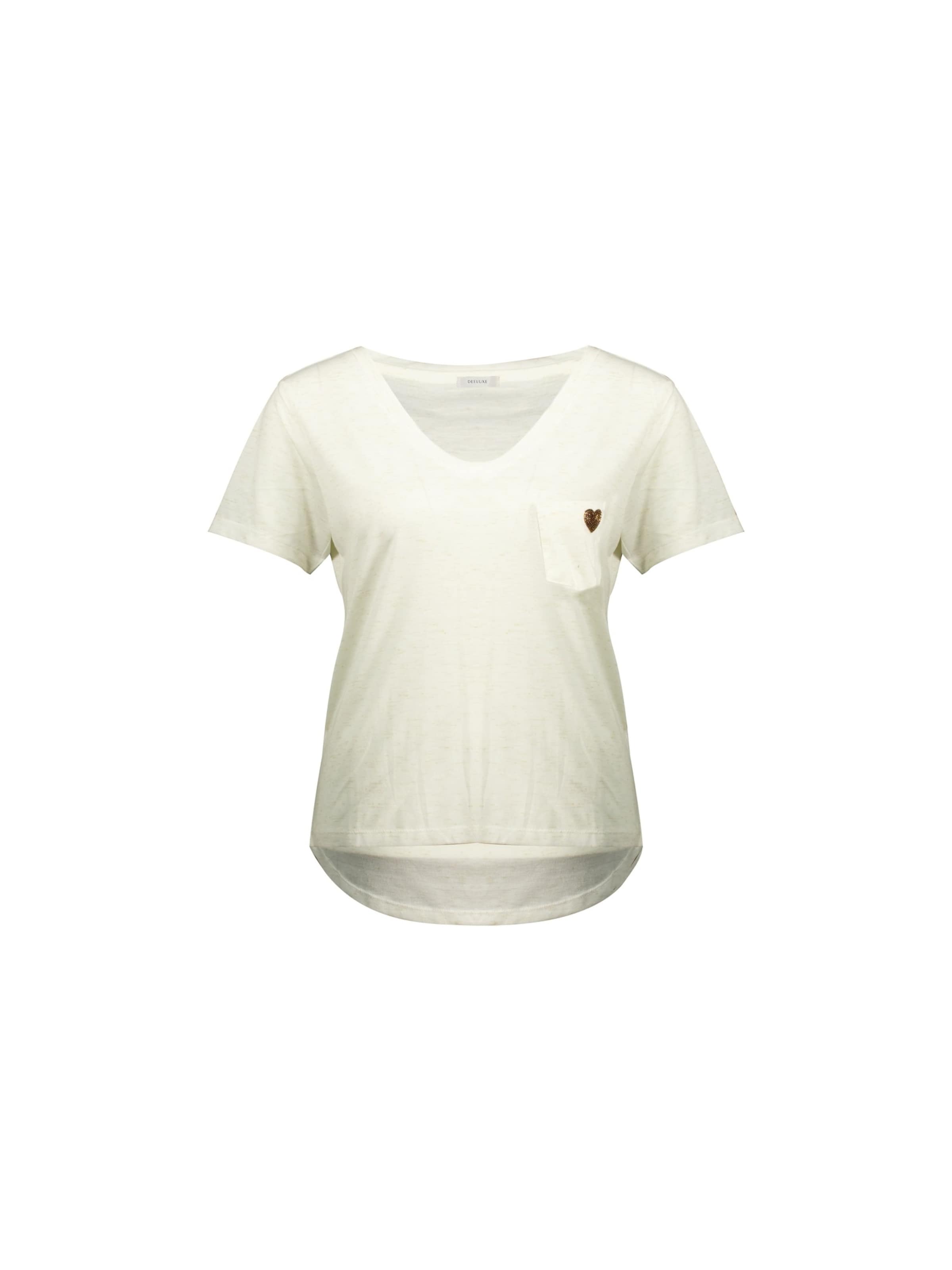 T-shirt 'Kellie' Deeluxe en blanc : devant