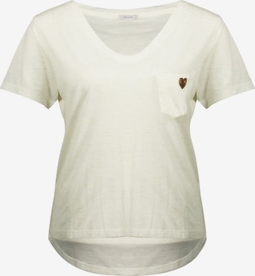 T-shirt 'Kellie' Deeluxe en blanc : devant