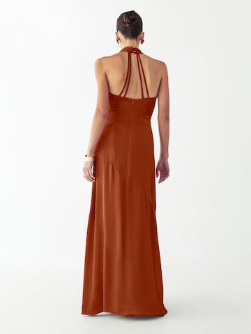 BWLDR - Vestido de noche 'Shaw' en bronce