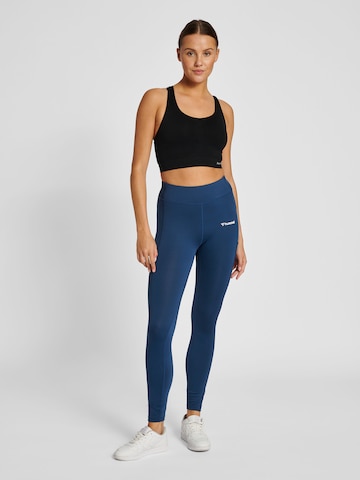 Hummel Skinny Sporthose 'Chipo' in Blau