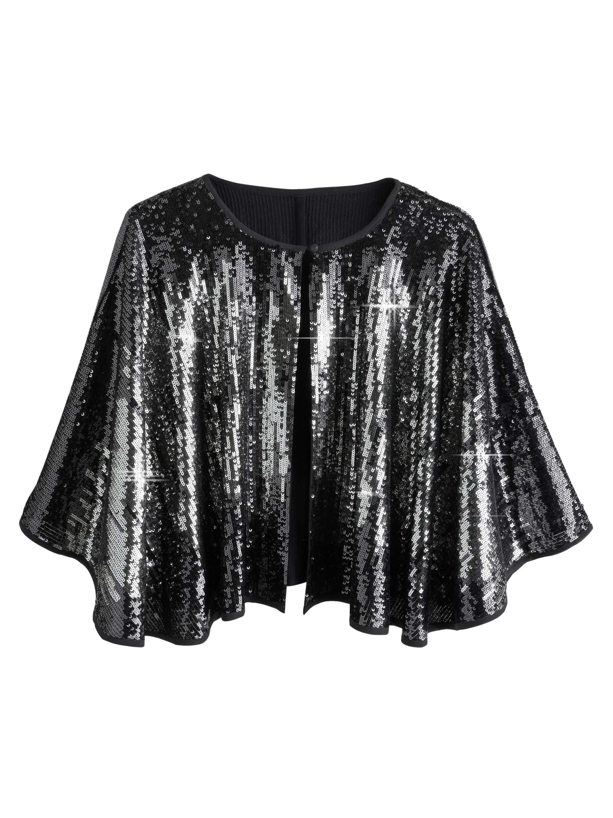 Mantellina di Next in nero: frontale