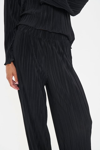 Wide Leg Pantalon 'ZuniSZ' SAINT TROPEZ en noir