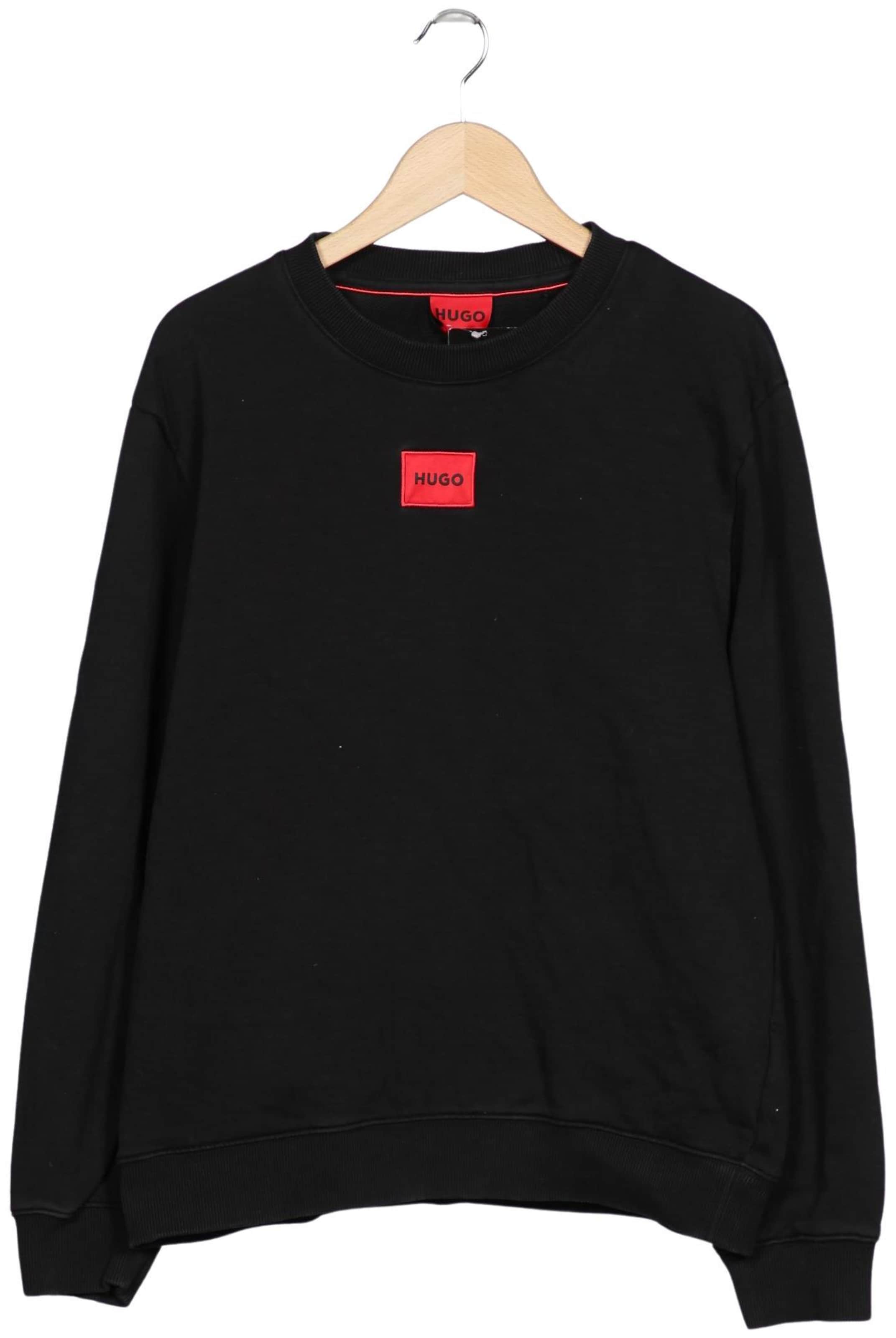 HUGO Sweater L in Schwarz: Vorderseite
