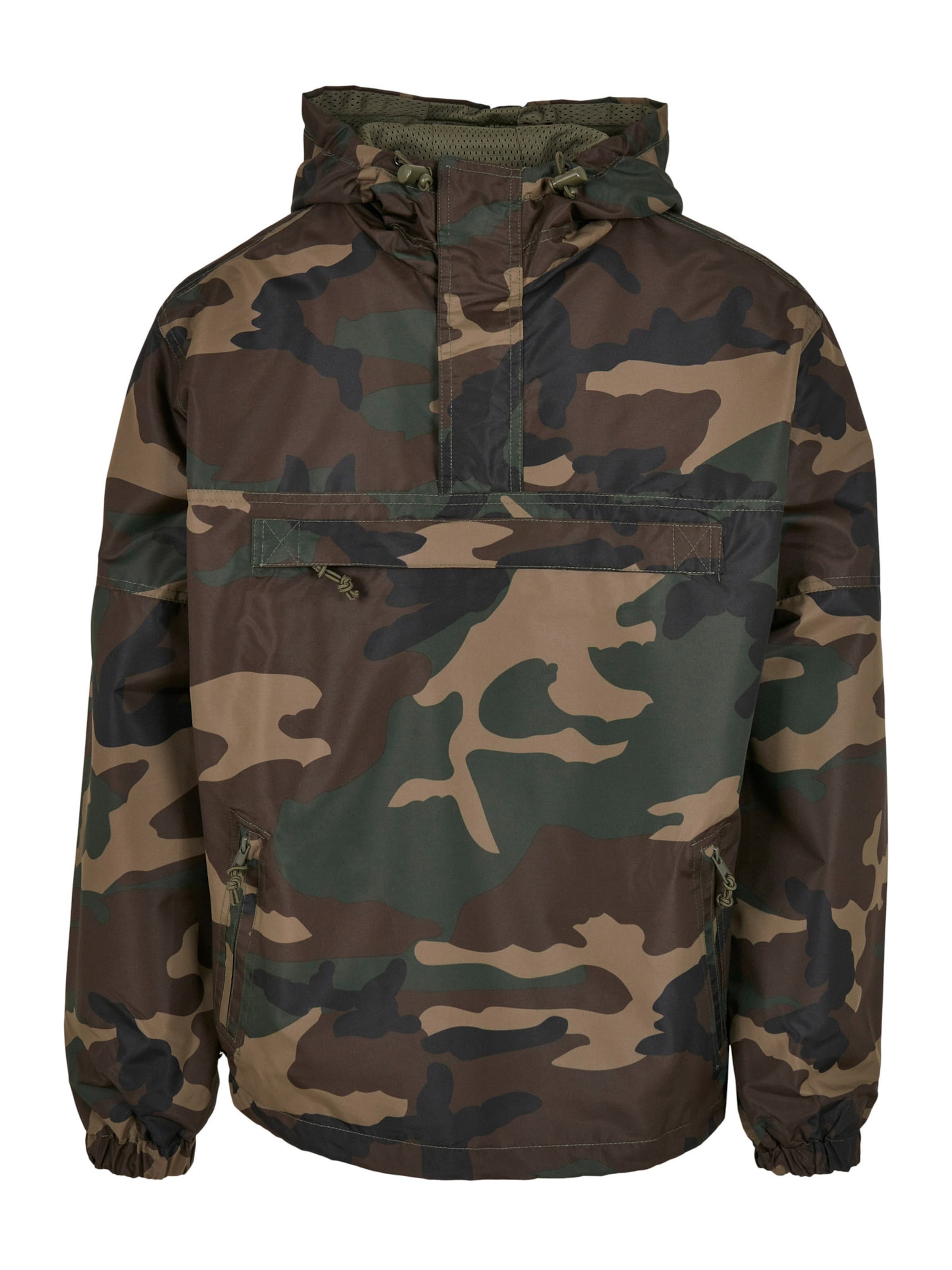 Brandit Between-season jacket in Mixed colours: front