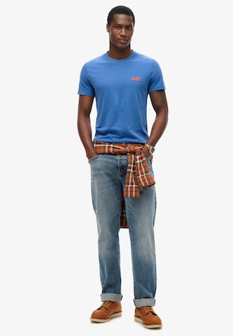 Superdry Shirt in Blauw