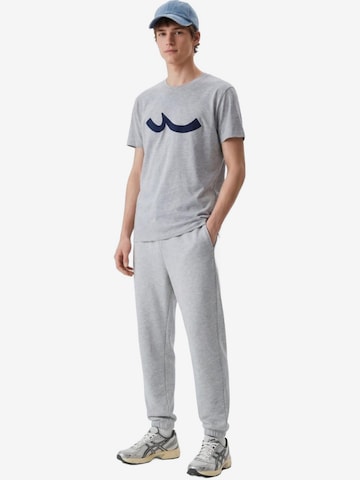 LTB Jeans Shirt 'LTB Jeans Herren-T-Shirt mit Logo-Print' in Grijs