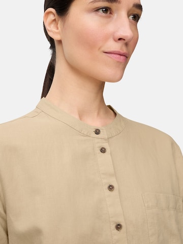 CAMEL ACTIVE Kleid mit Stehkragen in Beige