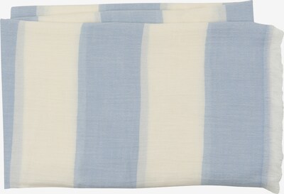 MJM Sjaal 'Luana' in de kleur Crème / Lichtblauw, Productweergave