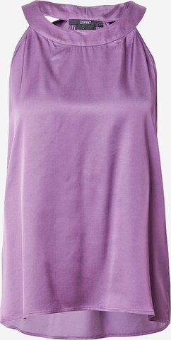 ESPRIT Bluzka w kolorze fioletowy: przód