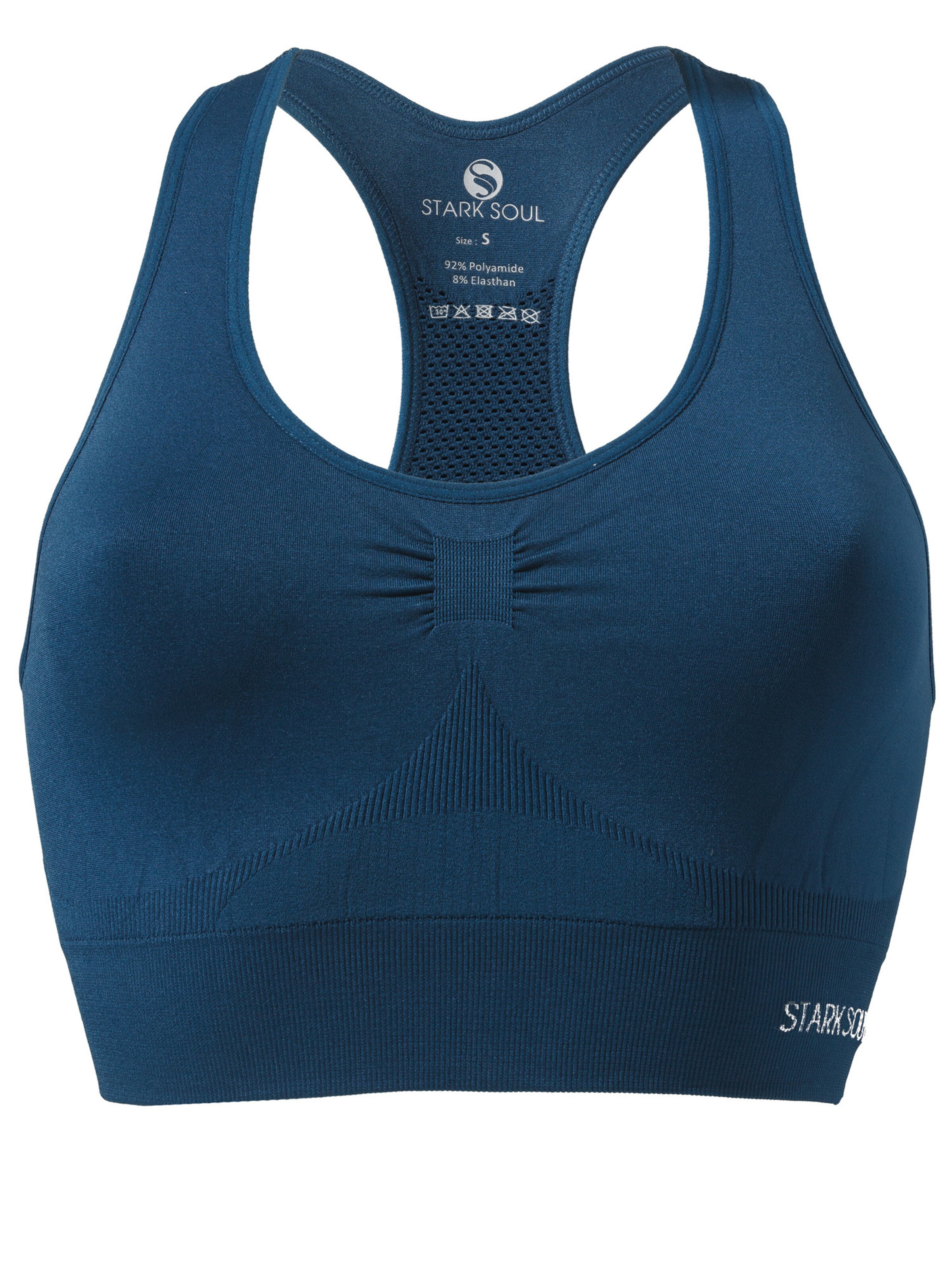 Stark Soul Sport BH in Blau: Vorderseite